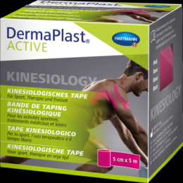 DERMAPLAST Active Kinesiology Tape 5 cmx5 m pink 1 St