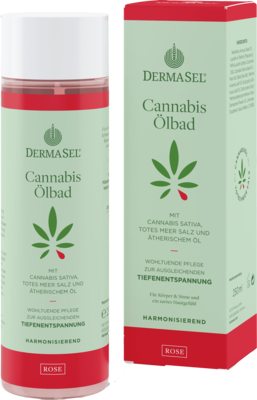 DERMASEL Cannabis lbad Rose limited edition 250 ml