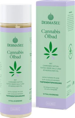 DERMASEL Cannabis lbad Salbei limited edition 250 ml
