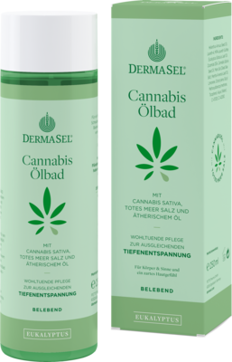 DERMASEL Cannabis Ölbad Eukalyptus limited edition 250 ml