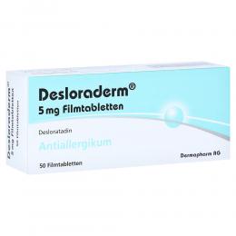 Ein aktuelles Angebot für DESLORADERM 5 mg Filmtabletten 50 St Filmtabletten Innere Anwendung - jetzt kaufen, Marke Dermapharm AG Arzneimittel.