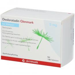 DESLORATADIN Glenmark 5 mg Tabletten 100 St Tabletten