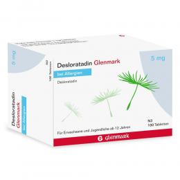 DESLORATADIN Glenmark 5 mg Tabletten 20 St Tabletten