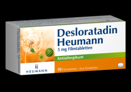 DESLORATADIN Heumann 5 mg Filmtabletten 10 St