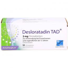 DESLORATADIN TAD 5 mg Filmtabletten 50 St.