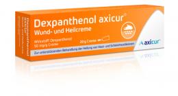 DEXPANTHENOL axicur Wund- und Heilcreme 50 mg/g 20 g