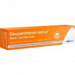 Ein aktuelles Angebot für DEXPANTHENOL axicur Wund- und Heilcreme 50 mg/g 50 g Creme Wundheilung - jetzt kaufen, Marke axicorp Pharma GmbH.