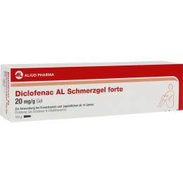 Ein aktuelles Angebot für DICLOFENAC AL Schmerzgel forte 20 mg/g 100 g Gel  - jetzt kaufen, Marke ALIUD Pharma GmbH.
