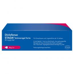 DICLOFENAC STADA Schmerzgel forte 20 mg/g 30 g Gel