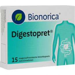 Ein aktuelles Angebot für DIGESTOPRET magensaftresistente Weichkapseln 15 St Magensaftresistente Weichkapseln  - jetzt kaufen, Marke Bionorica SE.