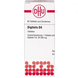 DIGITALIS D 4 Tabletten 80 St.