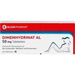 DIMENHYDRINAT AL 50 mg Tabletten 20 St.
