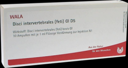 DISCI intervertebrales feti GL D 5 Ampullen 10X1 ml