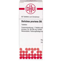 DOLICHOS PRURIENS D 6 Tabletten 80 St.