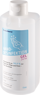 DOMOTHERM Hand-Desinfektions-Gel forte 500 ml