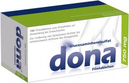 Ein aktuelles Angebot für DONA 750 mg Filmtabletten 180 St Filmtabletten Muskel- & Gelenkschmerzen - jetzt kaufen, Marke Viatris Healthcare GmbH - Zweigniederlassung Bad Homburg.