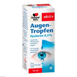 Ein aktuelles Angebot für DOPPELHERZ aktiv Augen-Tropfen Hyaluron 0,2% 10 ml Tropfen Trockene & gereizte Augen - jetzt kaufen, Marke Queisser Pharma GmbH & Co. KG.