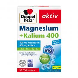 Ein aktuelles Angebot für Doppelherz aktiv Magnesium + Kalium 400 30 St Tabletten Mineralstoffe - jetzt kaufen, Marke Queisser Pharma GmbH & Co. KG.