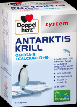 DOPPELHERZ Antarktis Krill system Kapseln 81 g