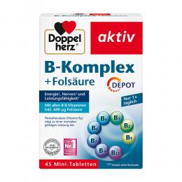 DOPPELHERZ B-Komplex+Folsäure Tabletten 45 St Tabletten