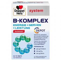 DOPPELHERZ B-Komplex system Tabletten 120 St Tabletten