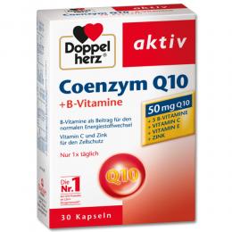 Ein aktuelles Angebot für Doppelherz Coenzym Q10 + B-Vitamine 30 St Kapseln Multivitamine & Mineralstoffe - jetzt kaufen, Marke Queisser Pharma GmbH & Co. KG.