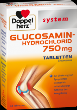 DOPPELHERZ Glucosamin-Hydrochlorid 750mg syst.Tab. 60 St