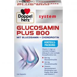 DOPPELHERZ Glucosamin Plus 800 system Kapseln 120 St.
