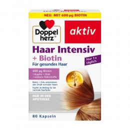 Ein aktuelles Angebot für DOPPELHERZ Haar Intensiv+Biotin Kapseln 80 St Kapseln Multivitamine & Mineralstoffe - jetzt kaufen, Marke Queisser Pharma GmbH & Co. KG.