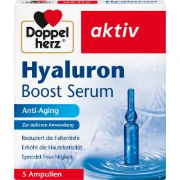 Ein aktuelles Angebot für DOPPELHERZ Hyaluron Boost Serum Ampullen 5 St Ampullen Gesichtspflege - jetzt kaufen, Marke Queisser Pharma GmbH & Co. KG.