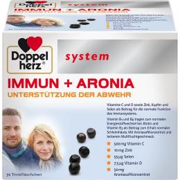 DOPPELHERZ Immun+Aronia system Ampullen 30 St.