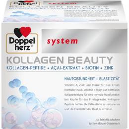 DOPPELHERZ Kollagen Beauty system Trinkfläschchen 30 St.