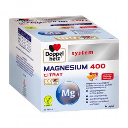 DOPPELHERZ Magnesium 400 Citrat system Granulat 60 St Granulat