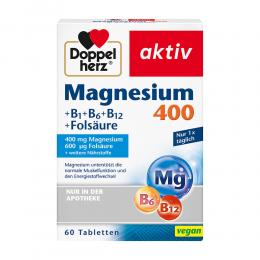 DOPPELHERZ Magnesium 400 mg Tabletten 60 St Tabletten