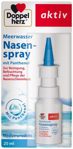 Doppelherz Meerwasser Nasenspray mit Panthenol 20 ml Spray