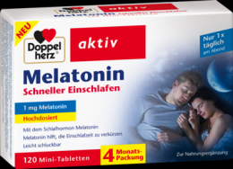 DOPPELHERZ Melatonin Tabletten 120 St
