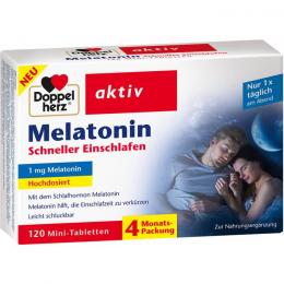 DOPPELHERZ Melatonin Tabletten 120 St.