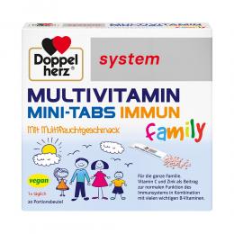 DOPPELHERZ Multivitamin Mini-Tabs family system 20 St Pellets