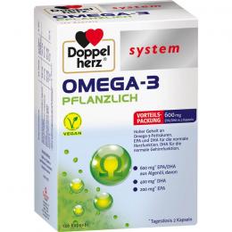 DOPPELHERZ Omega-3 pflanzlich system Kapseln 120 St.