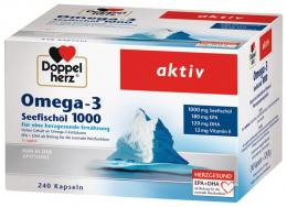 Ein aktuelles Angebot für DOPPELHERZ Omega-3 Seefischöl 1000 Kapseln 240 St Kapseln Multivitamine & Mineralstoffe - jetzt kaufen, Marke Queisser Pharma GmbH & Co. KG.