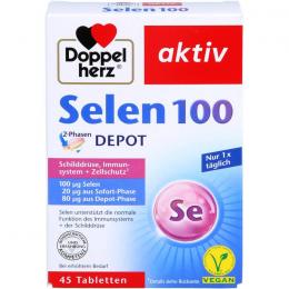 DOPPELHERZ Selen 100 2-Phasen Depot Tabletten 45 St.