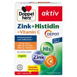 DOPPELHERZ Zink+Histidin Depot Tabletten 100 St Tabletten