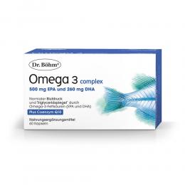 Ein aktuelles Angebot für DR.BÖHM Omega-3 complex Kapseln 60 St Kapseln Multivitamine & Mineralstoffe - jetzt kaufen, Marke Apomedica Pharmazeutische Produkte GmbH.