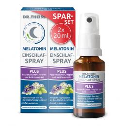 DR.THEISS Melatonin Einschlaf-Spray Plus Spar-Set 2 X 20 ml Spray