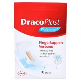 DracoPlast Waterproof Fingerkuppenverband 10 St Pflaster