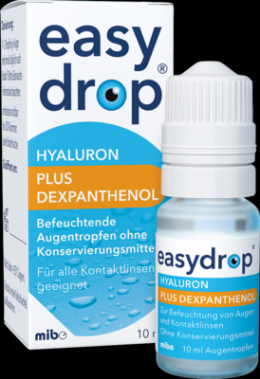 EASYDROP Hyaluron plus Dexpanthenol Augentropfen 10 ml