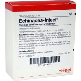 Ein aktuelles Angebot für ECHINACEA INJEEL Ampullen 10 St Ampullen Homöopathische Einzelmittel - jetzt kaufen, Marke Biologische Heilmittel Heel GmbH.
