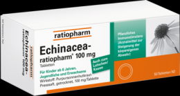 ECHINACEA-RATIOPHARM 100 mg Tabletten 50 St