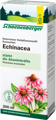 ECHINACEA SAFT Schoenenberger Heilpflanzensfte 3X200 ml