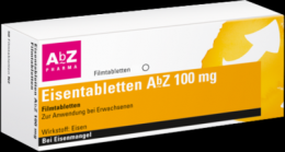 EISENTABLETTEN AbZ 100 mg Filmtabletten 100 St